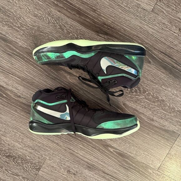 Nike Air Zoom G.T. Hustle 2 Victor Wembanyama Apple Green and Black - Picture 2 of 9